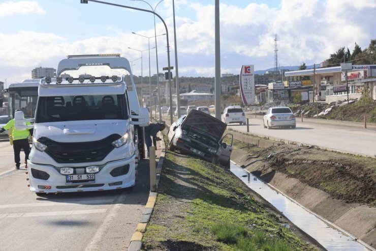 Hatay’da trafik kazası: 5 yaralı