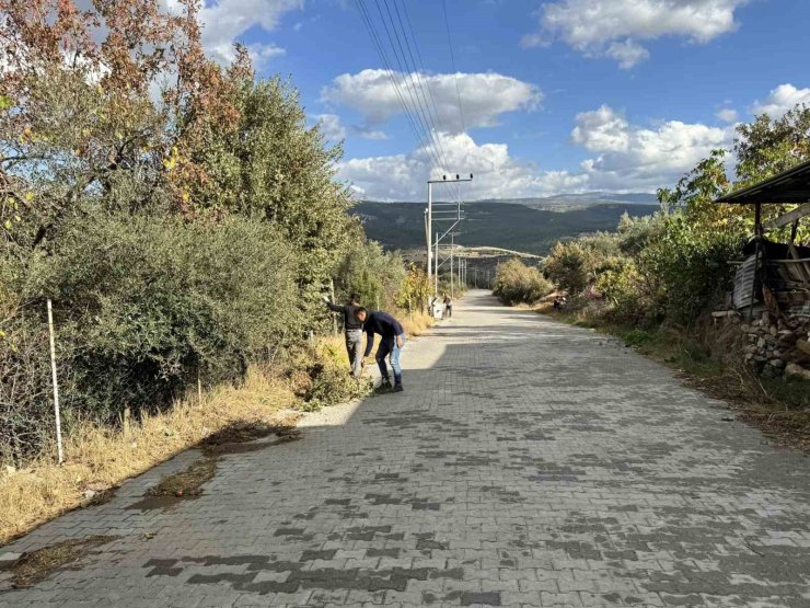 Karacasu’da mahalleler temizleniyor