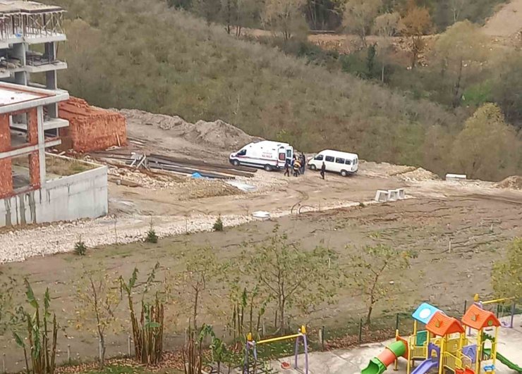 Ordu’da inşaatın 4’üncü katından düşen işçi yaralandı