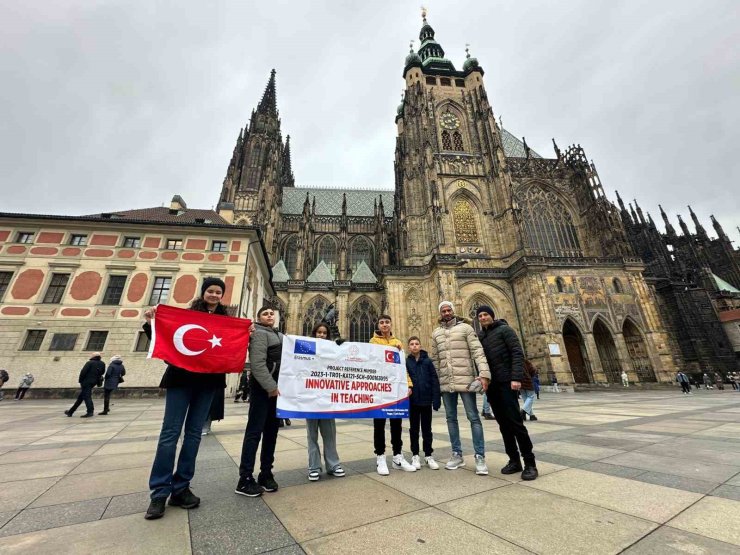 Manisa’nın köy okulundan Prag’a uzanan Erasmus projesi