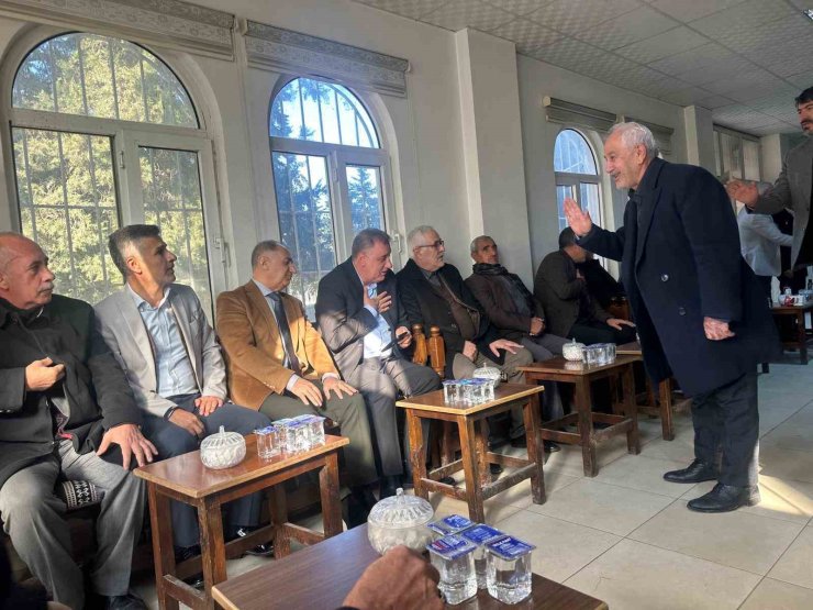 Sağlık-Sen heyetinden Yalgettekin ailesine taziye ziyareti