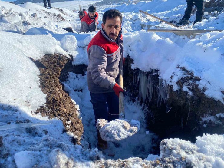 Erzurum’da kış için 500 mezar açıldı