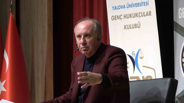 Muharrem İnce: "Bunu Kılıçdaroğlu’na bir destek olarak algılamayın"