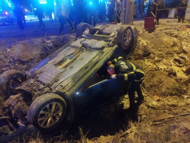 Antakya’da trafik kazası : 5 yaralı