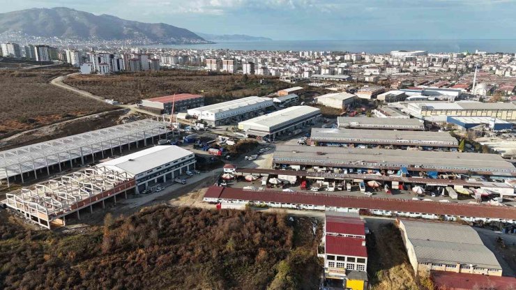 Ordu’da sebze halinin altyapısı yenilendi