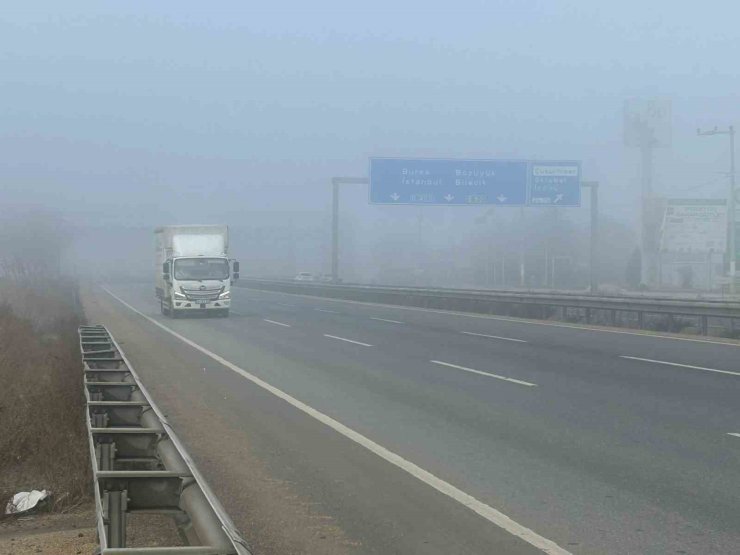 Eskişehir’de sis etkili oldu