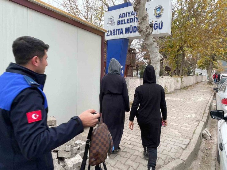 Adıyaman Belediyesinden dilencilere operasyon