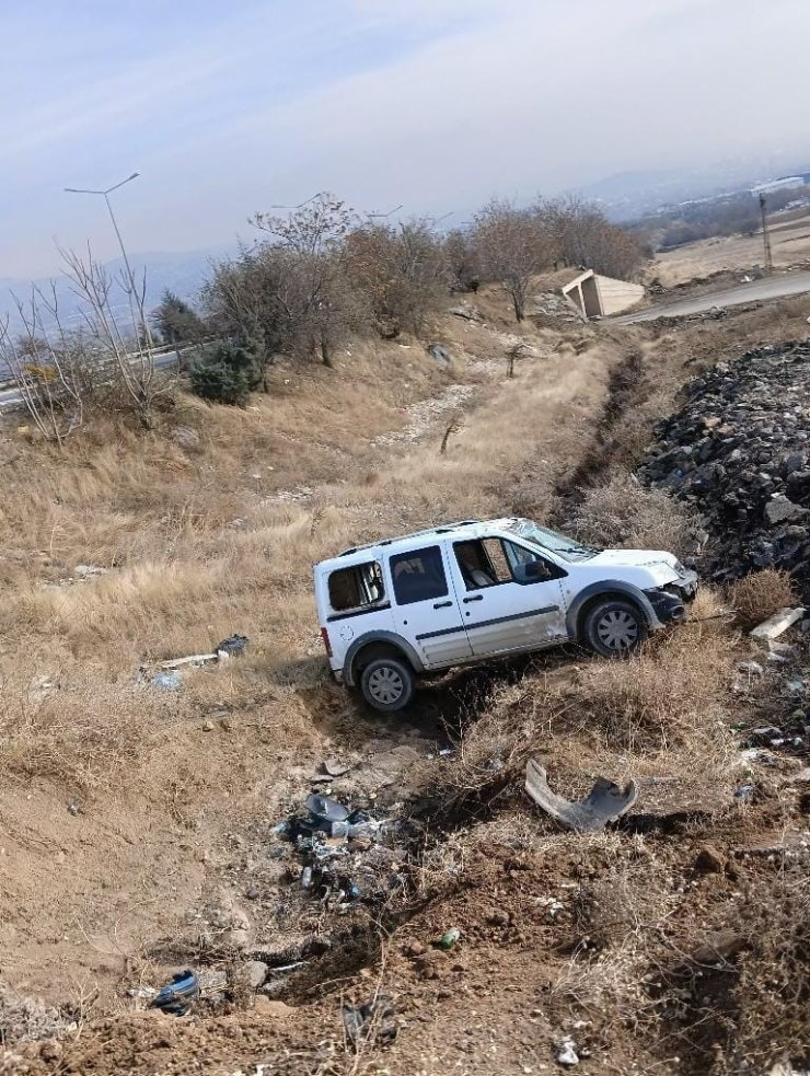 Elazığ’da trafik kazası: 2 yaralı