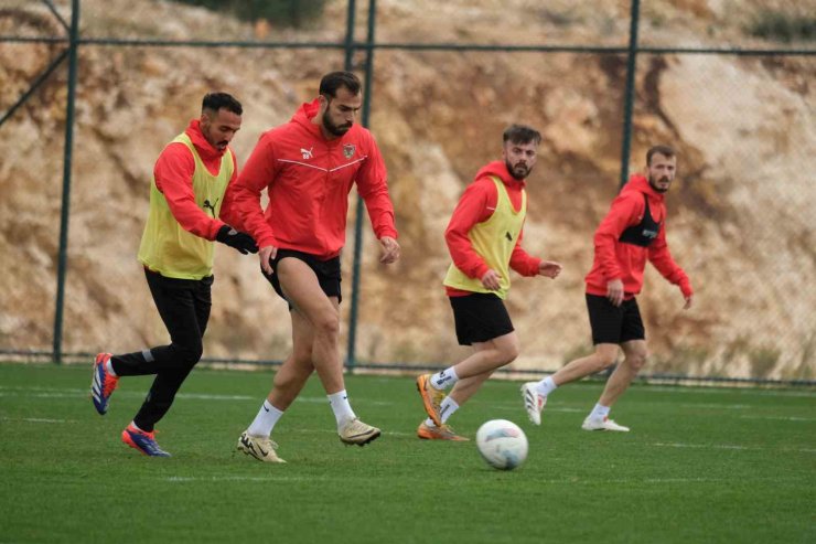 Atakaş Hatayspor, Adana Demirspor maçı hazırlıklarını sürdürdü