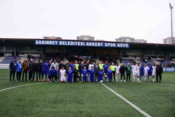 Şahinbey Ampute, Pendik Belediyesi’ni 8-2 mağlup etti