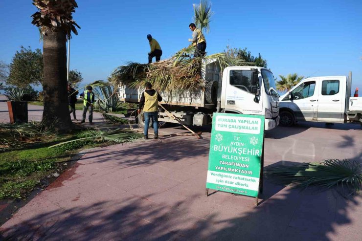 Büyükşehir’den Kuşadası’nın kent estetiğine dokunuş