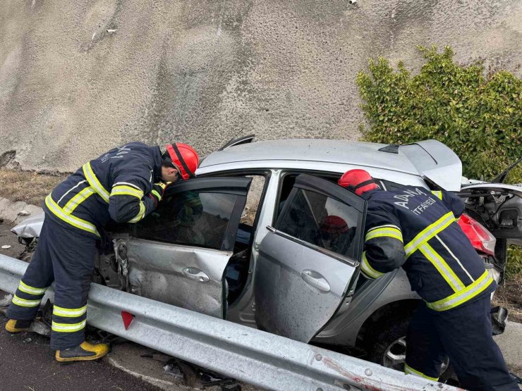 Niğde - Adana Otoyolu’nda kaza: 1 yaralı