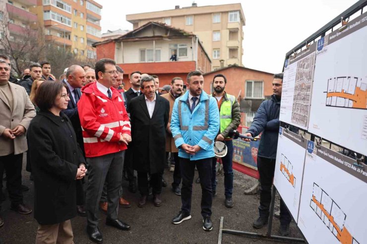 İmamoğlu Maltepe’de devam eden projeleri inceledi