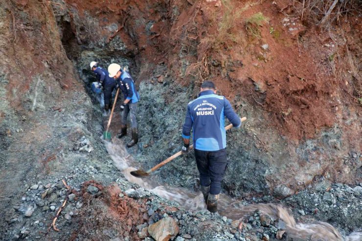 MUSKİ Dalaman’da günlük 3 bin kişiye yetecek ilave su sağladı