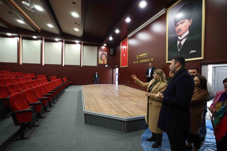 Tarık Akan Kültür Merkezi yeni haliyle çok yakında hizmete açılıyor