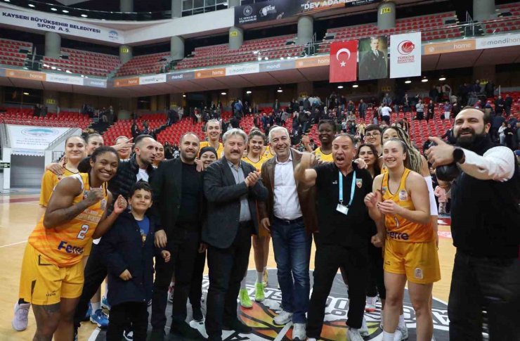 TKBL: Melikgazi Kayseri Basketbol: 67 - Botaş:64