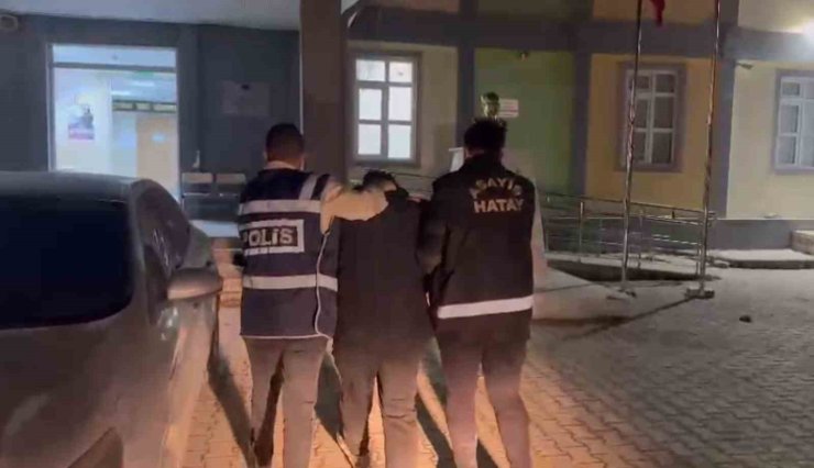 Antakya’da kesinleşmiş hapis cezası bulunan şahıs tutuklandı