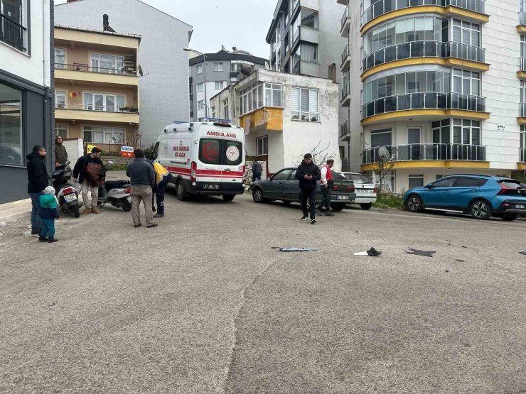 Sinop’ta trafik kazası: 1 yaralı