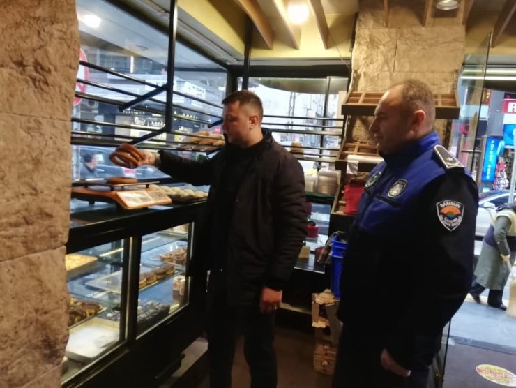 Samsun’da simit ve pasta fırınları denetlendi