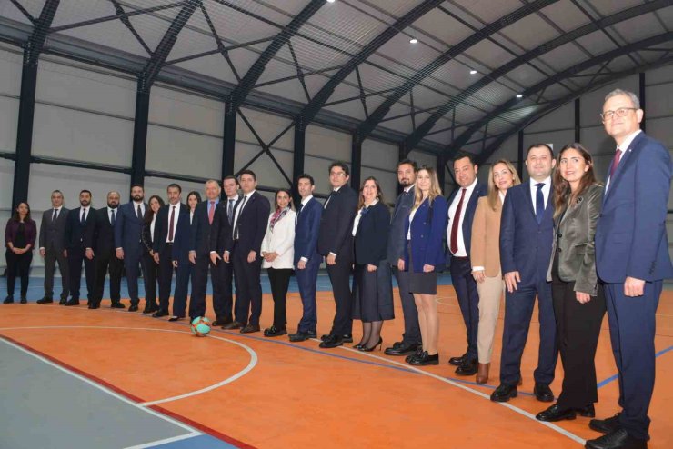 EGİAD Ortaokulu Spor Salonu tamamlandı