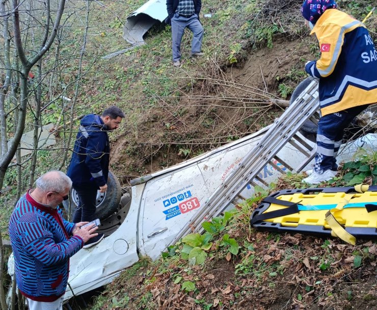 Ordu’da trafik kazası: 3 yaralı