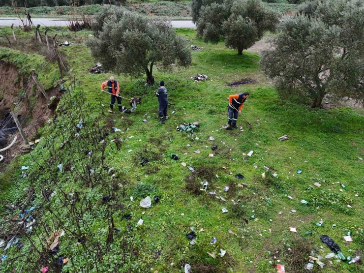 Nazilli Belediyesi’nden Bozyurt Mahallesi’nde temizlik seferberliği