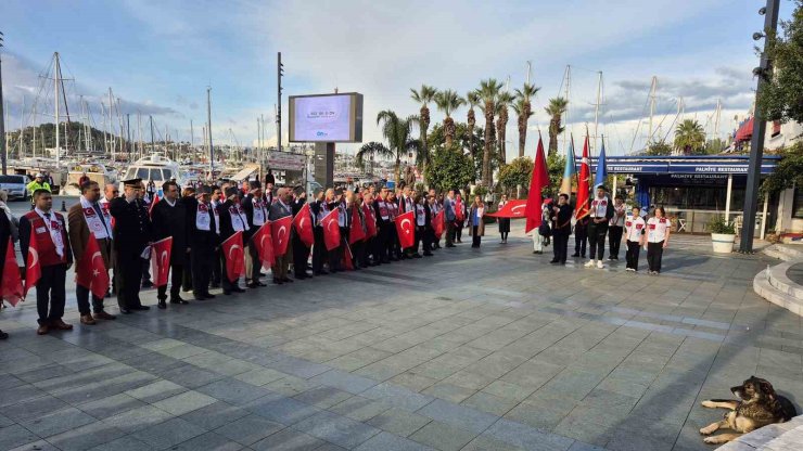 Bodrum’da Sarıkamış Şehitleri yürüyüşü