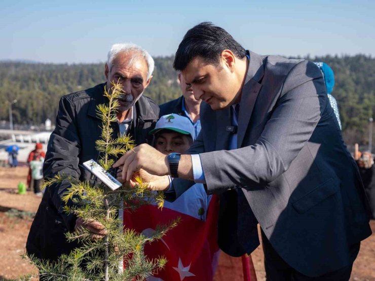 29. Etap Şehitkamil Ormanı Hacıbaba’da oluşturuldu