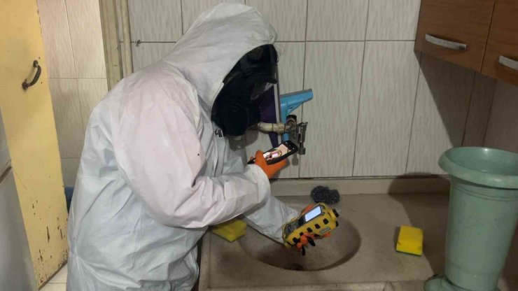 Sivas’ta tedirgin eden koku, AFAD bölgede inceleme yaptı