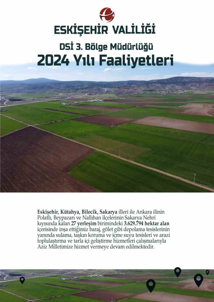 DSİ 3’üncü Bölge Müdürlüğü’nün 2024 yılı faaliyet rakamları açıklandı