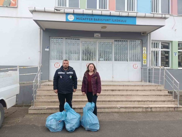 İlkadım’dan ‘Geri Dönüşen Şehir Samsun Projesi’ne destek