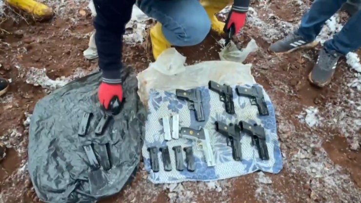 Şanlıurfa’da silah kaçakçılığı operasyonu: 9 gözaltı