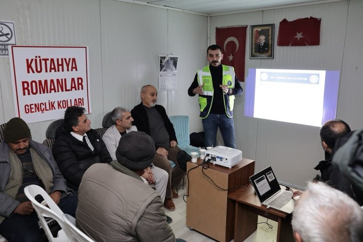 Kütahya Belediyesi’nden afet ve sıfır atık eğitimi