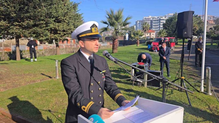 Alemdar Gemisi’nin intikalinin 104. yıldönümü ve ilk deniz şehidi Recep Kahya anıldı