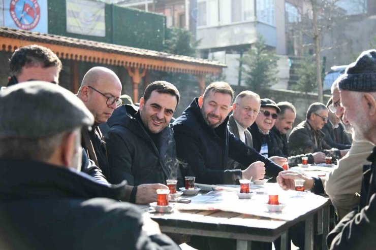 Başkan Özlü vatandaşlarla bir araya geldi