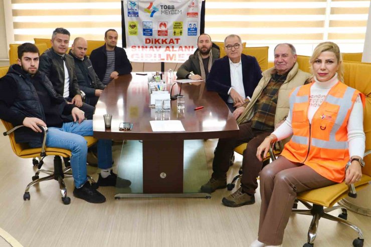Mesleki yeterlilik sınavı tamamlandı