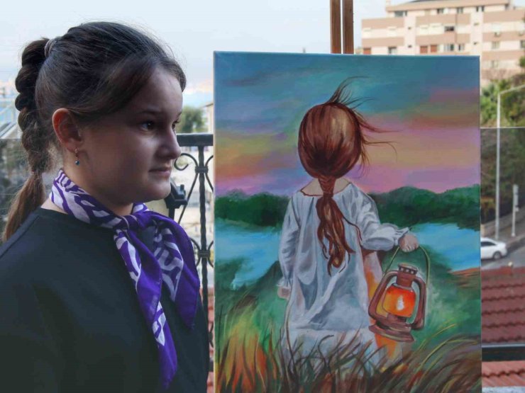 Aliağa BİLSEM öğrencilerinden resim sergisi ve piyano konseri bir arada