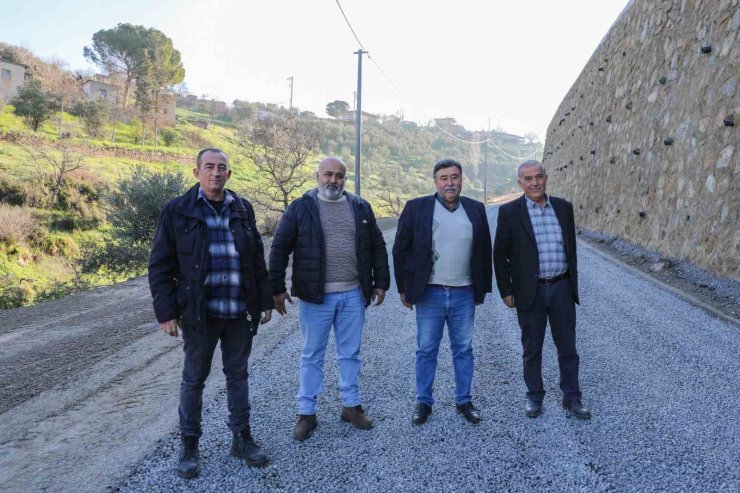 Efeler Belediyesi’nden Baltaköy’de yol çalışması