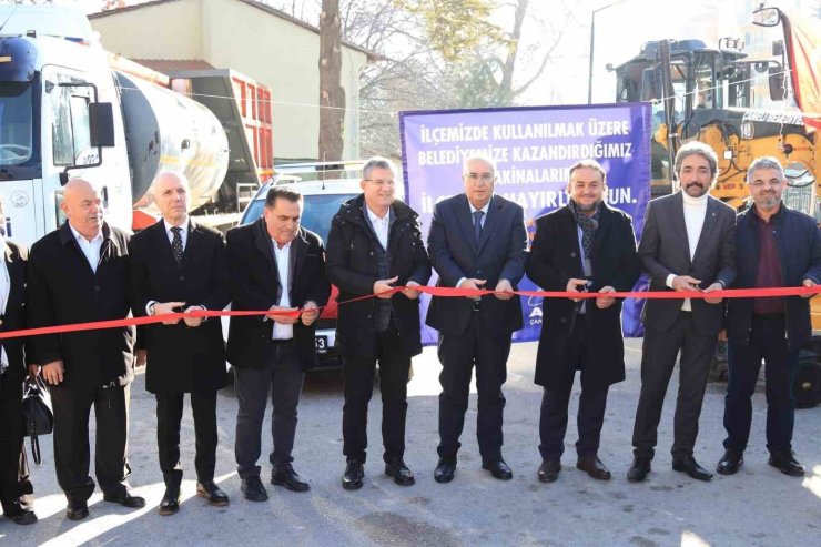 Çameli Belediyesi araç filosunu 3 yeni araçla güçlendirdi