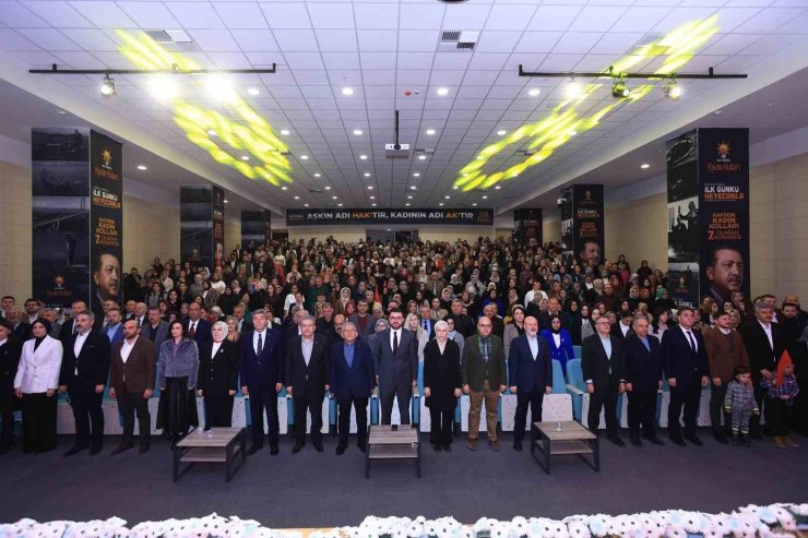AK Parti 7’nci Olağan İl Kadın Kolları Kongresi yapıldı
