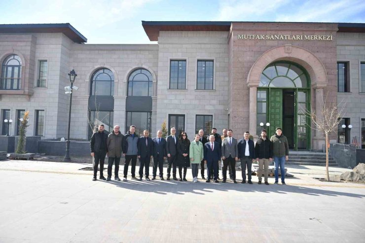 Başkan Büyükkılıç: "Mutfak Sanatları Merkezi’miz lezzet tutkunlarının uğrak noktası olacak"