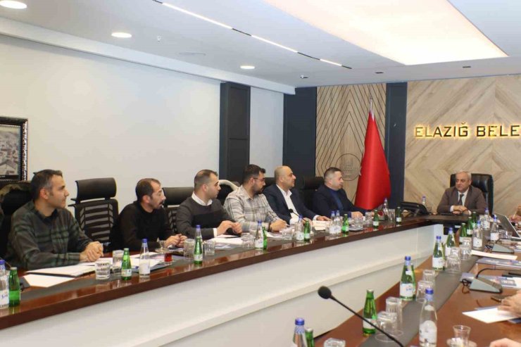Elazığ’da altyapı koordinasyon toplantısı yapıldı