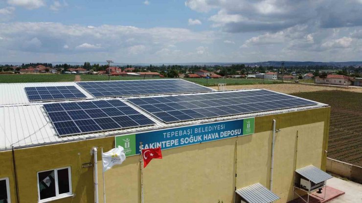 Üretici mahsulleri Sakintepe Soğuk Hava Deposu’nda güvenle saklanıyor