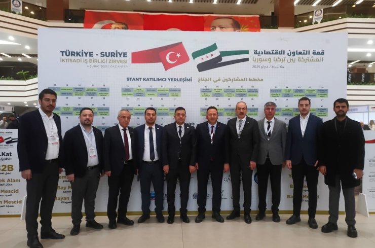 MÜSİAD yetkilileri, Suriye’nin yeniden imarı için Suriyeli işadamları ile buluştu