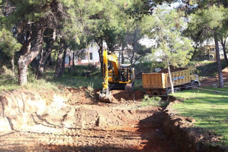 Kepez’de dere ıslah çalışması