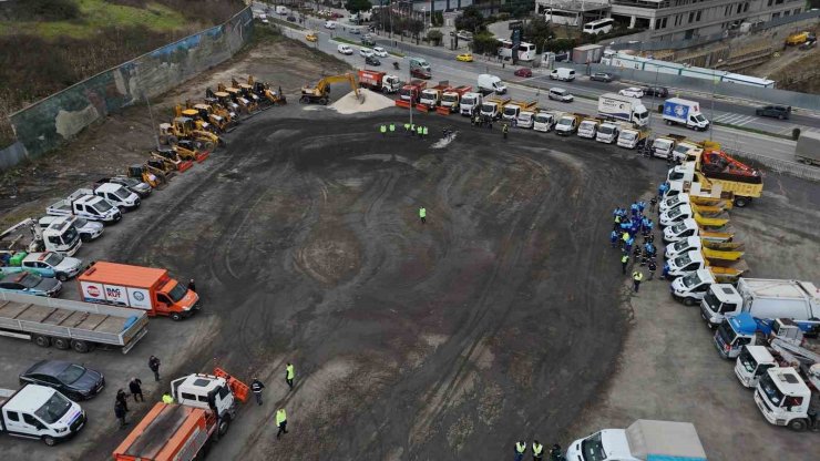 Bağcılar Belediyesi kar hazırlıklarını tamamladı