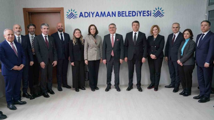 TÜSİAD heyeti Başkan Tutdere’yi ziyaret etti