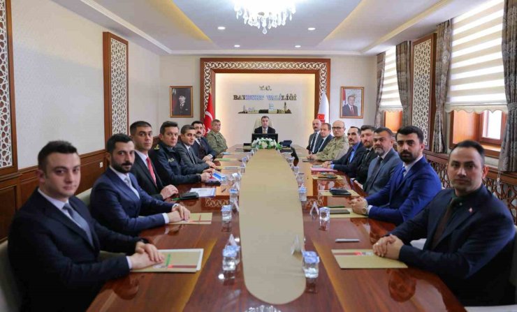 Bayburt’taki terör ve asayiş konuları ’Genişletilmiş İl Güvenlik ve Asayiş Koordinasyon Toplantısında’ görüşüldü