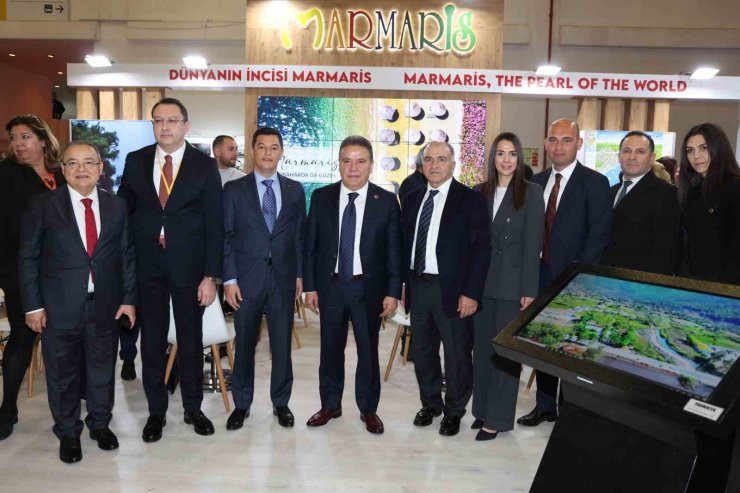 Marmaris, fuarda ilgi gören stantlar arasında yer aldı