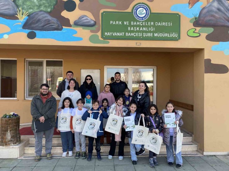 Hayvanat Bahçesi minik misafirlerini ağırladı